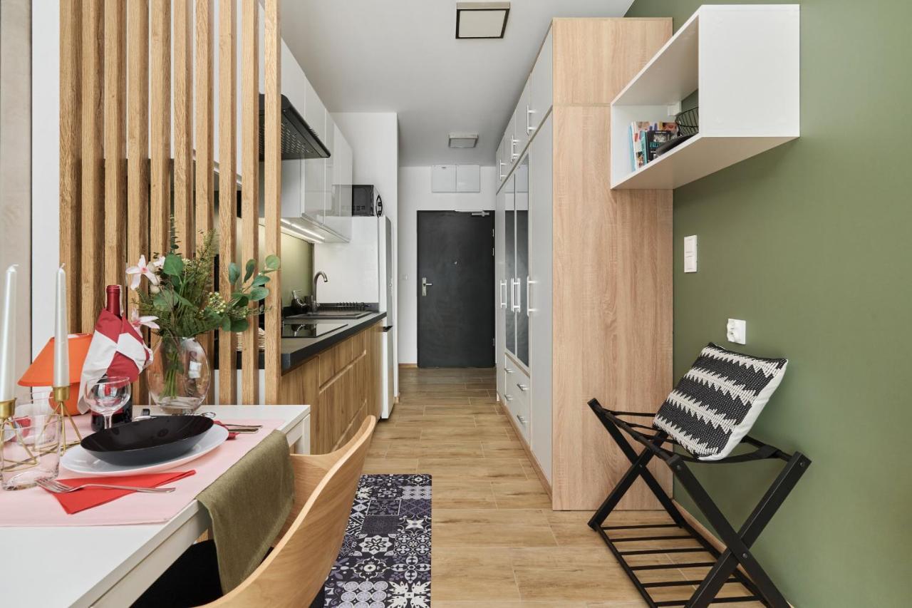 City Panorama Studio Apartments Jaworska 4 By Noclegi Renters Wrocław Exterior foto